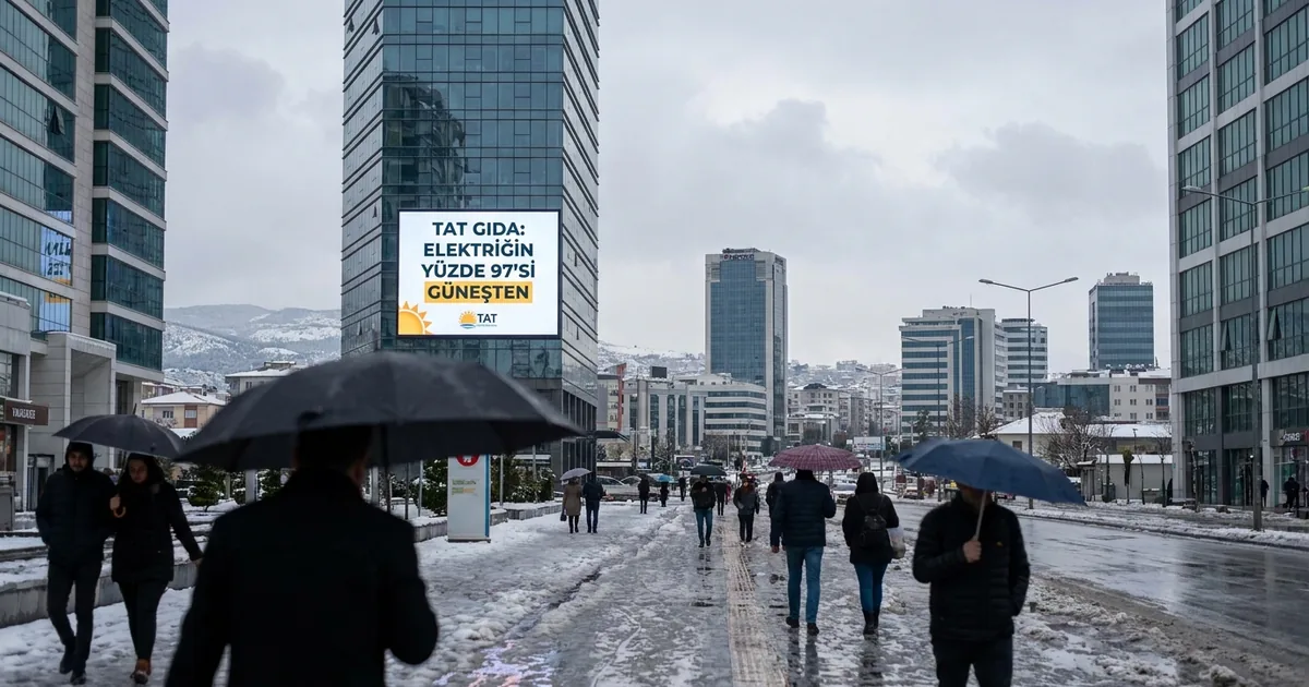 Tat Gıda'dan dev yatırım: Elektriğin yüzde 97'si güneşten - Manisa Bakış