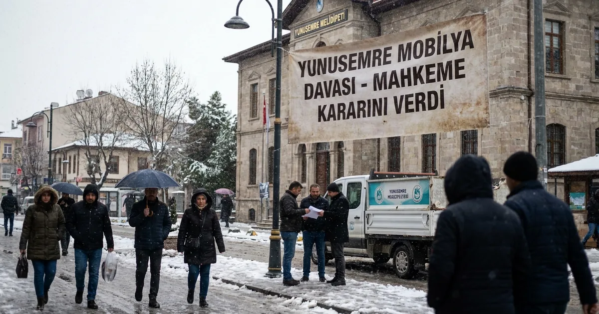 Mahkeme kararını verdi: Yunusemre mobilya davası bitti - Manisa Bakış