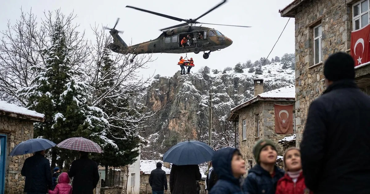 Manisa'da kayalıklardan düşen yürüyüşçü helikopterle kurtarıldı - Manisa Bakış