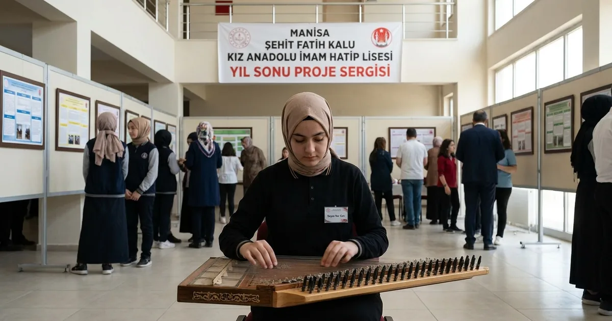 Şehit Fatih Kalu Lisesi'nden yıl sonu proje sergisi - Manisa Bakış