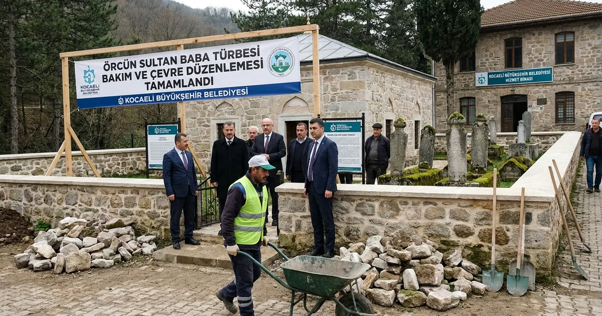 Örcün Sultan Baba Türbesi'nde bakım çalışmaları bitti - Manisa Bakış