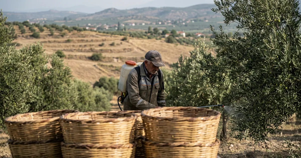 Salihli’de zeytin güvesi alarmı: Üreticilere kritik ilaçlama uyarısı