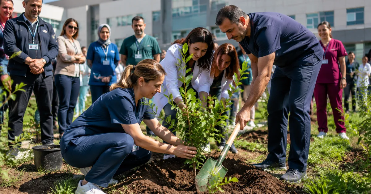 Manisa Şehir Hastanesi'nden Hemşirelere Anlamlı Hediye: Umut Bahçesi - Manisa Bakış