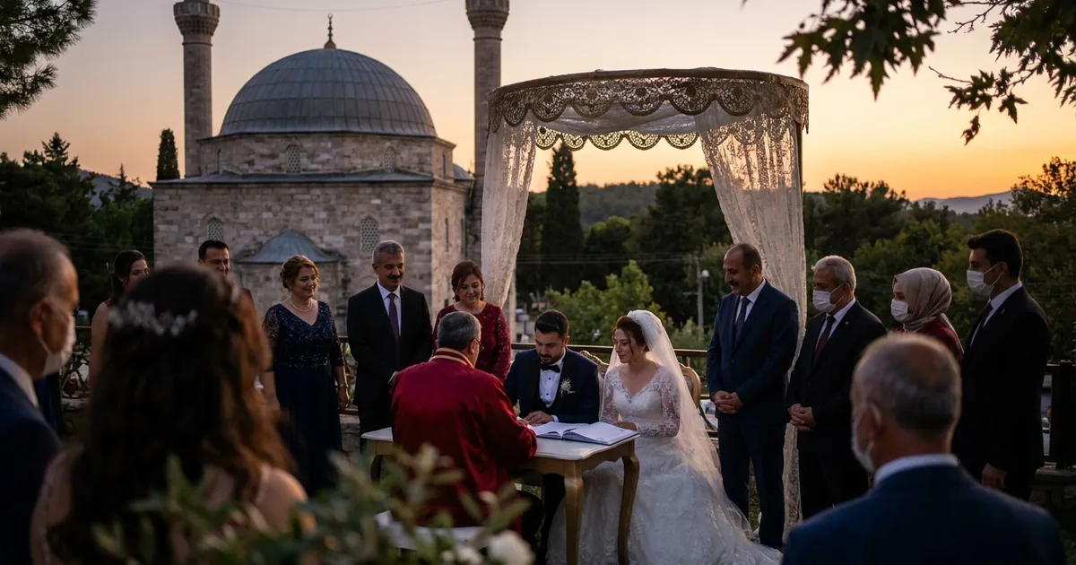Aleyna Dündar ve Barış Can Güleryüz dünyaevine girdi - Manisa Bakış