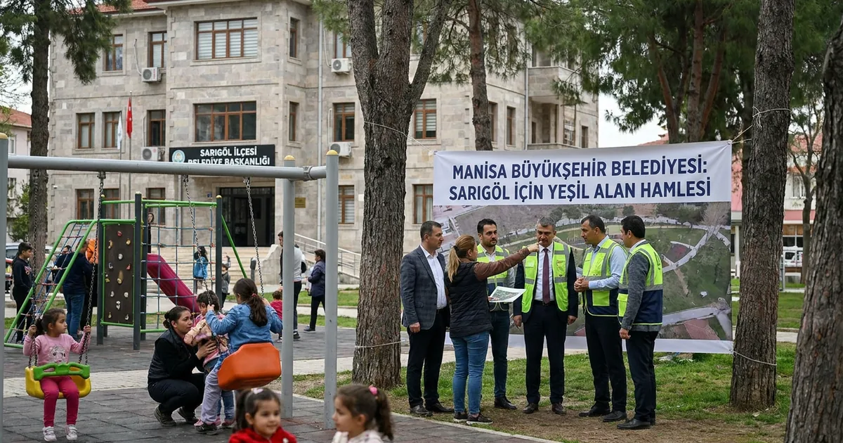 Manisa Büyükşehir'den Sarıgöl için yeşil alan hamlesi - Manisa Bakış