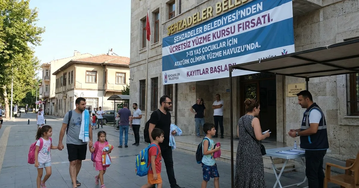 Şehzadeler Belediyesi'nden ücretsiz yüzme kursu fırsatı - Manisa Bakış