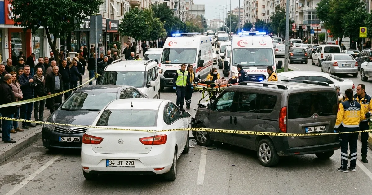 Aydın-Denizli yolunda zincirleme kaza: 12 kişi yaralandı - Manisa Bakış