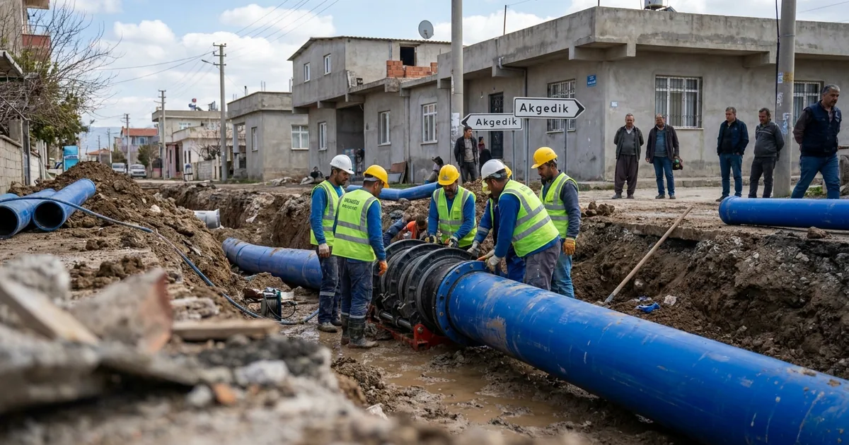 Yunusemre'de ekipler sahada: Akgedik'e su verilemeyecek - Manisa Bakış
