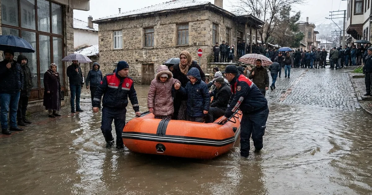 Zıva Deresi'nde sel faciası: Anne ve iki kız kardeş öldü