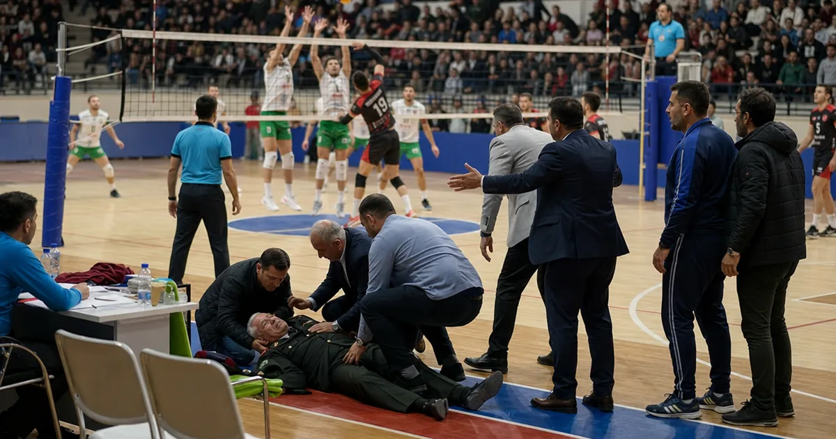 Voleybol Molasında Fenalaştı: Albay Kaplan'dan Acı Haber - Manisa Bakış