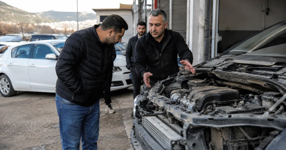Vatandaş Manisa'da 'kaynaklı' araba almaktan son anda kurtuldu - Manisa Bakış