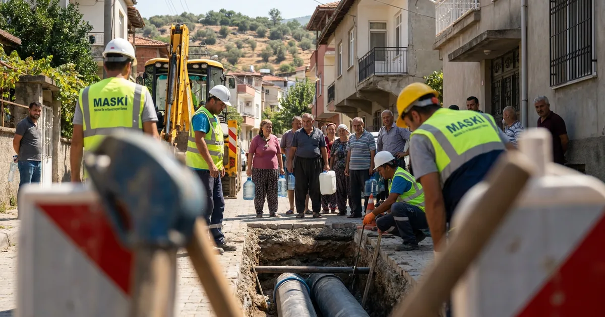 25 Temmuz Cumartesi günü 3 ilçede su kesintisi yaşanacak - Manisa Bakış