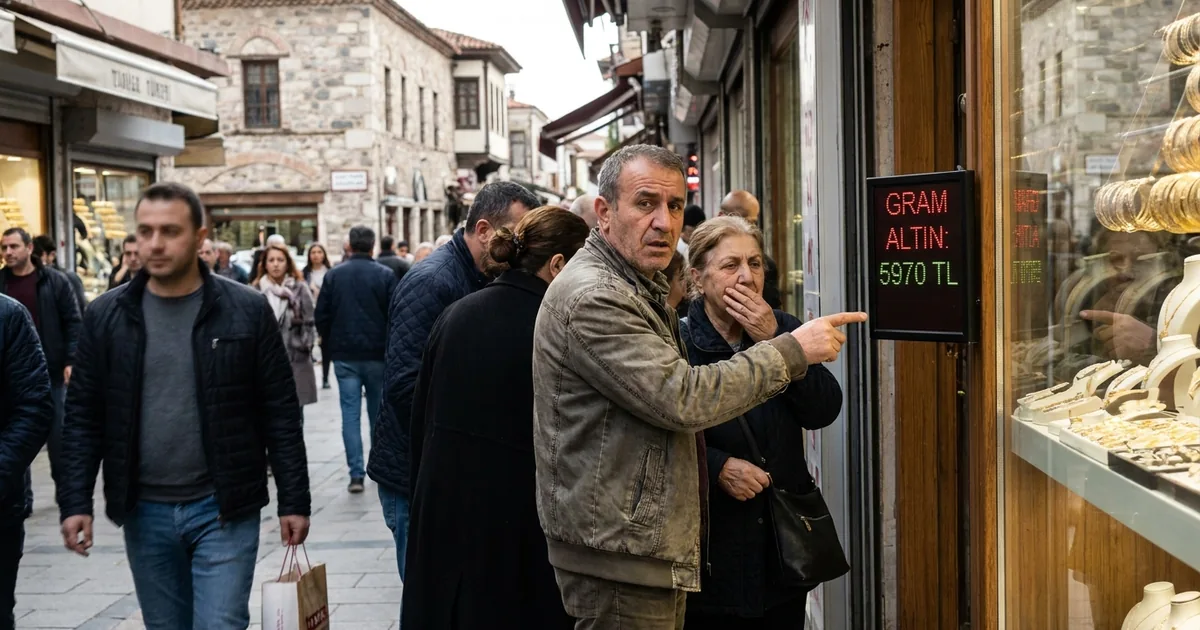 Manisa’da gram altın 5 bin 970 TL’yi gördü, 7 ayın dibi - Manisa Bakış
