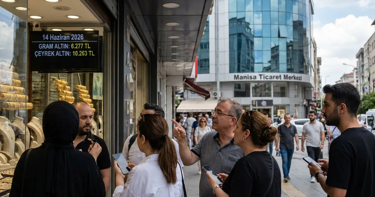 Manisa'da altın fiyatları 14 Haziran’da rekor seviyede - Manisa Bakış