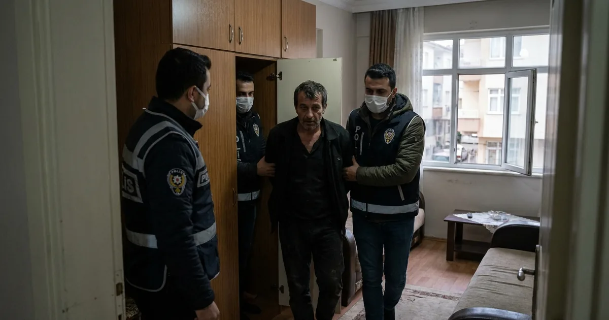 6 yıl 5 ay hapis cezası vardı: Gizli odada saklanıyordu - Manisa Bakış