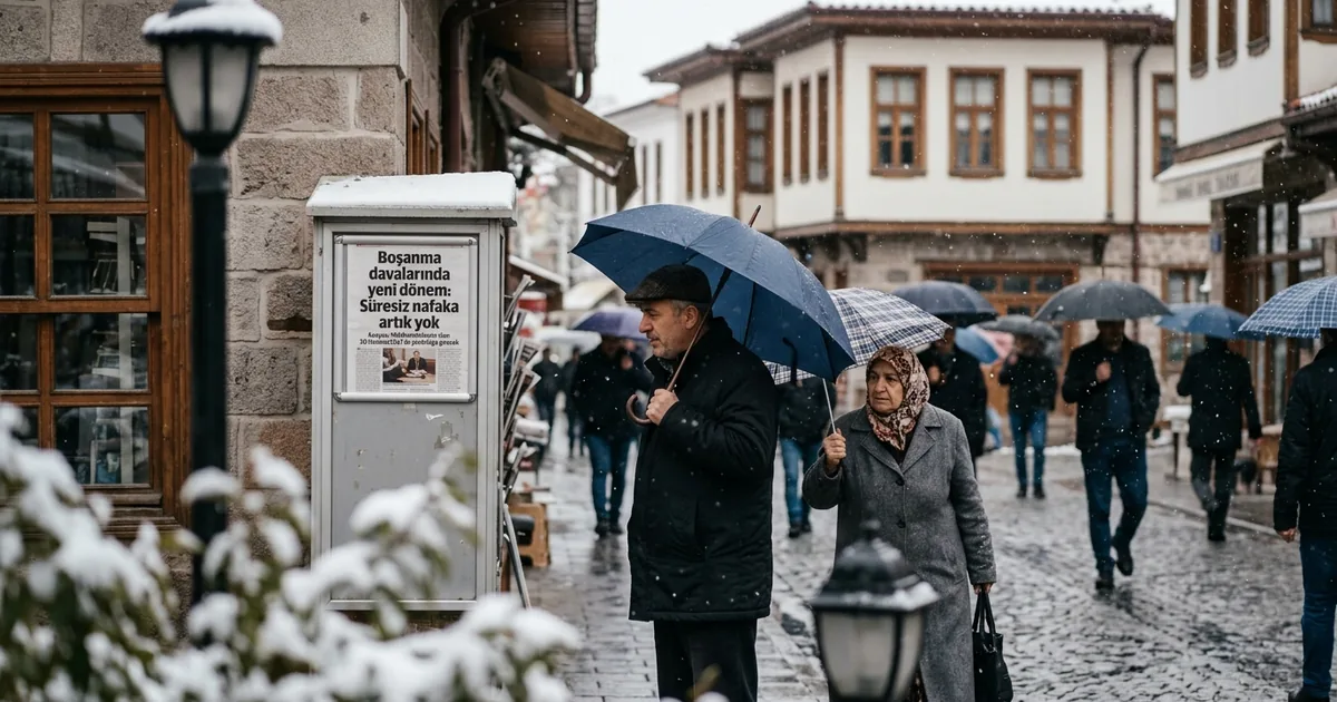 Boşanma davalarında yeni dönem: Süresiz nafaka artık yok - Manisa Bakış