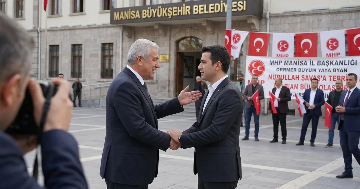 Cengiz Ergün’den MHP İl Başkanı Nurullah Savaş’a tebrik