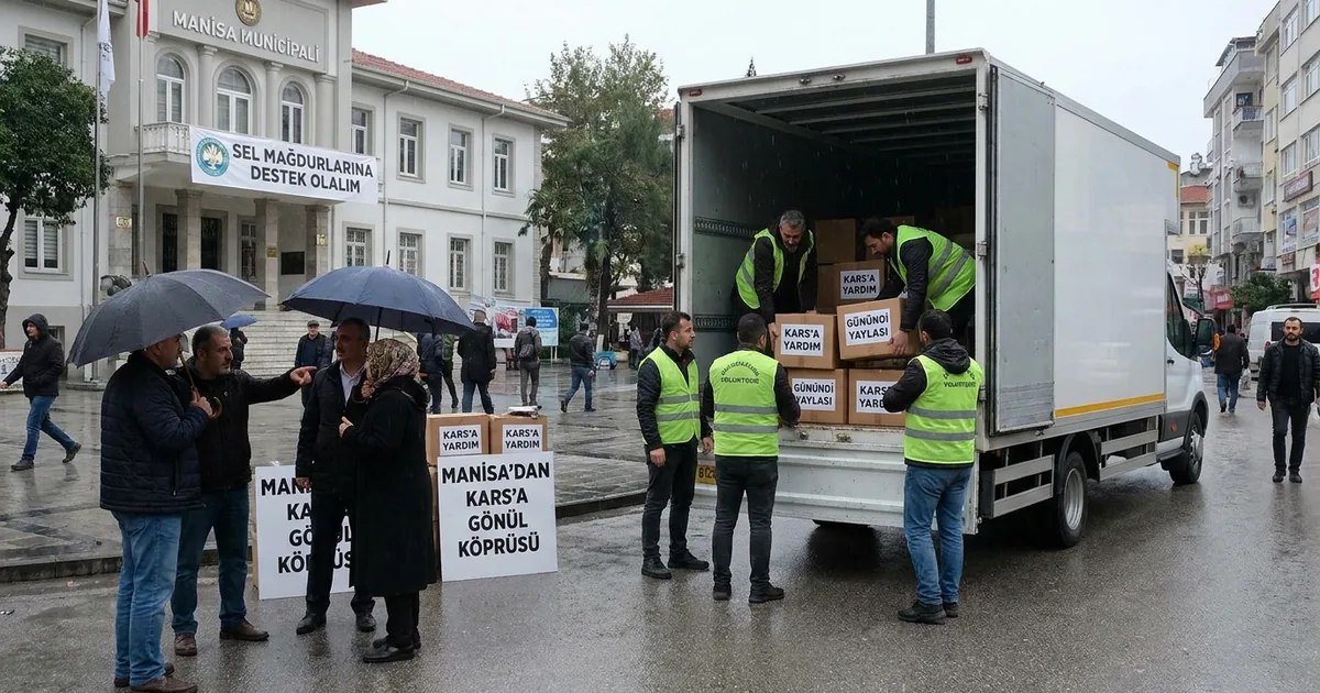 Manisa'dan Kars'a Yardım Eli: Selde Telef Olan 5 Hayvan - Manisa Bakış