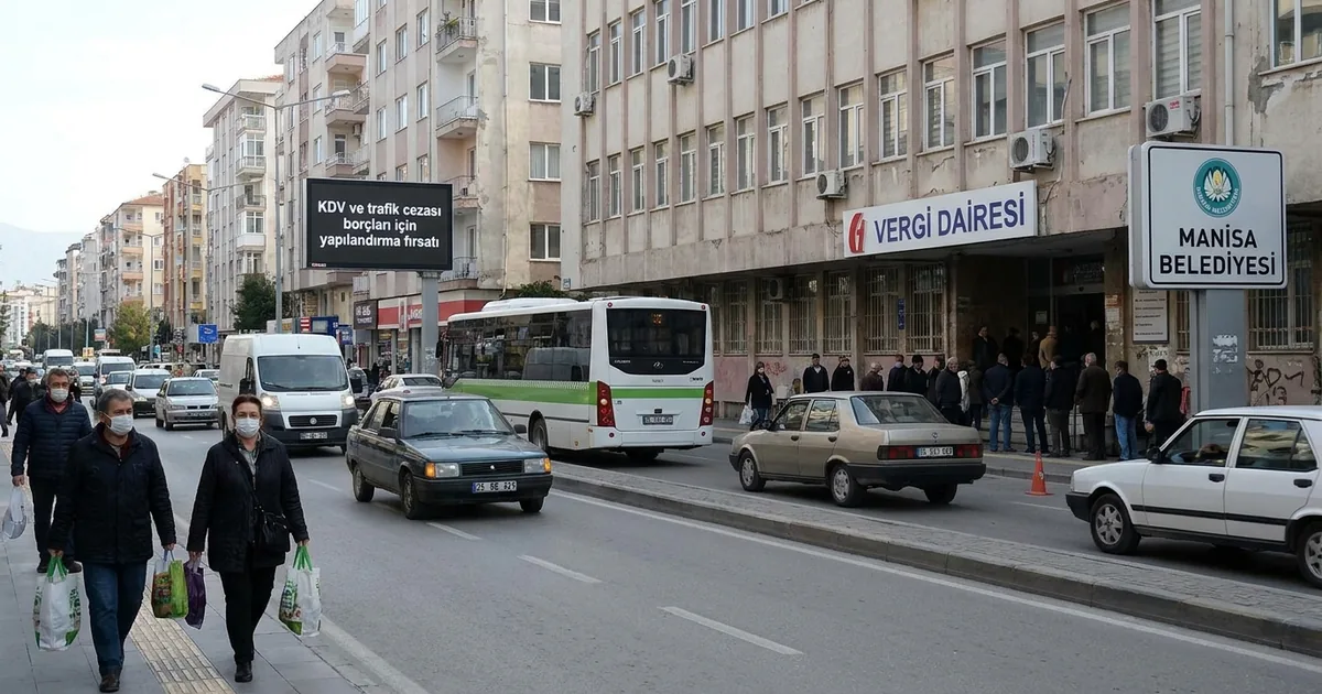 KDV ve trafik cezası borçları için yapılandırma fırsatı - Manisa Bakış