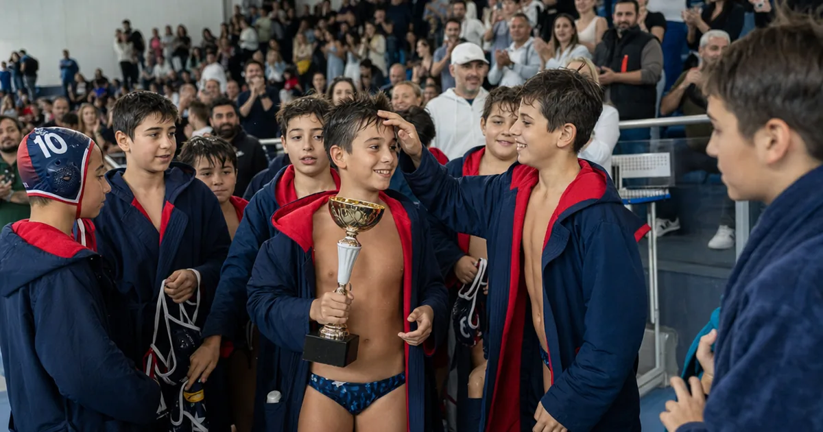 Ege 45'in U13 Sutopu Takımı Çeşme'den Manisa'ya Kupayla Döndü - Manisa Bakış