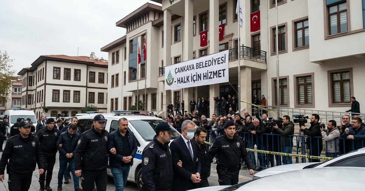 Çankaya Belediyesi'ne sabah baskını: 36 şüpheli aranıyor - Manisa Bakış