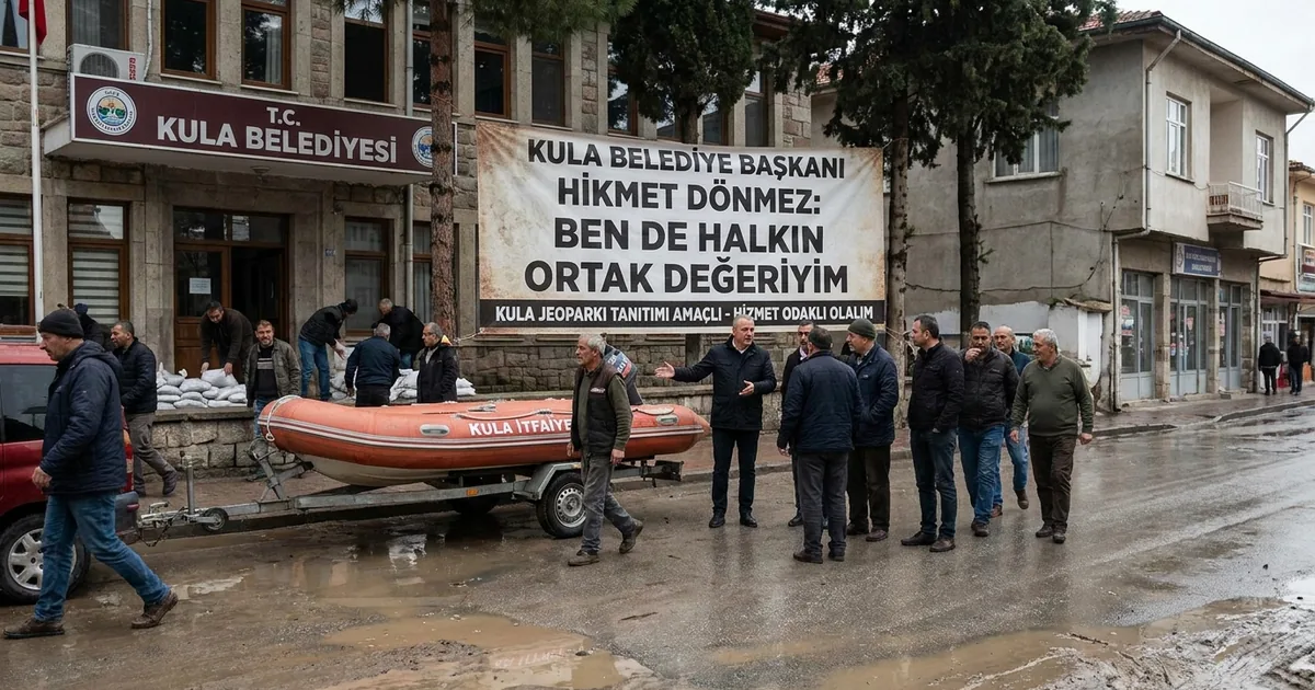 Kula Belediye Başkanı Dönmez: Ben de halkın ortak değeriyim