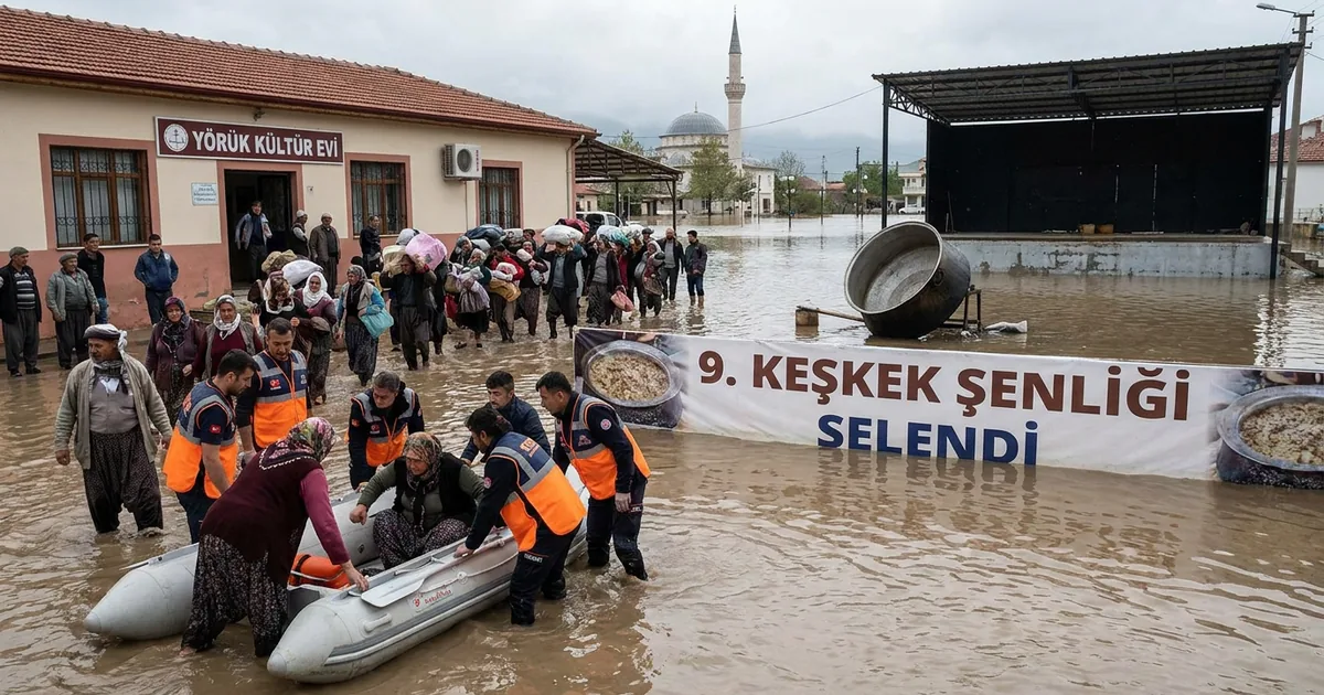 Selendi'de 9. Keşkek Şenliği: Yörük Geleneği Coşkuyla Yaşatıldı - Manisa Bakış