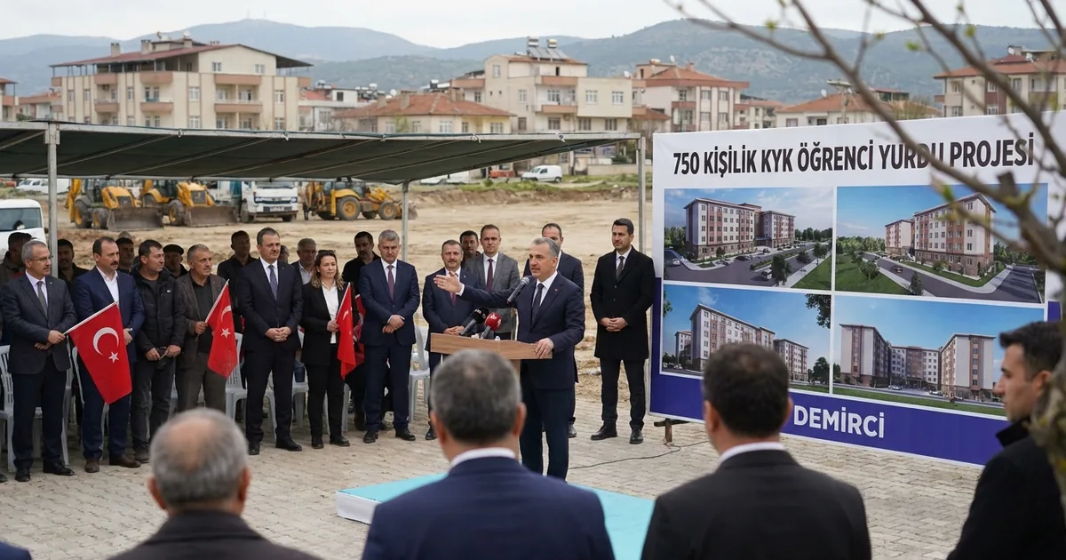 AK Partili Baybatur duyurdu: Demirci’ye 750 kişilik yurt - Manisa Bakış