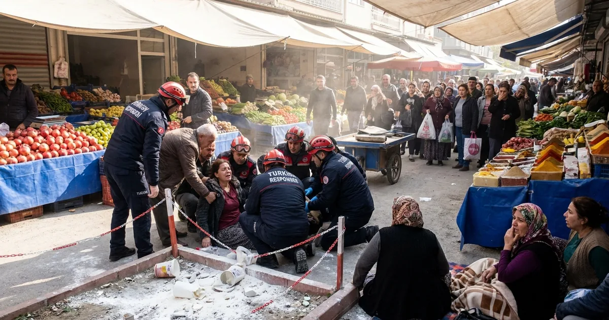 Şanlıurfa'da markette kimyasal patlama: 6 kişi yaralandı